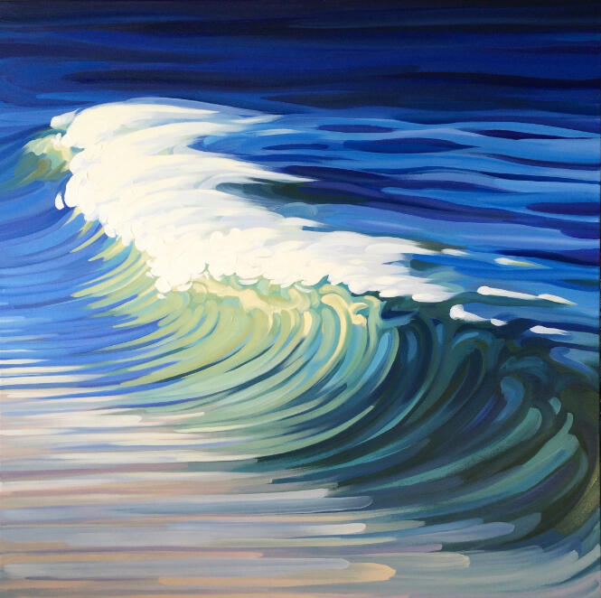 Rip Tide 60 x 60 Acrylic